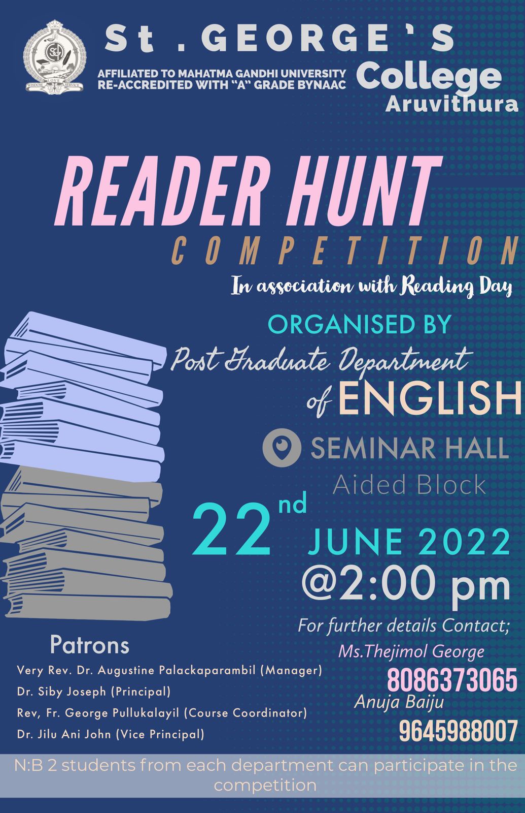 Reader Hunt Competition